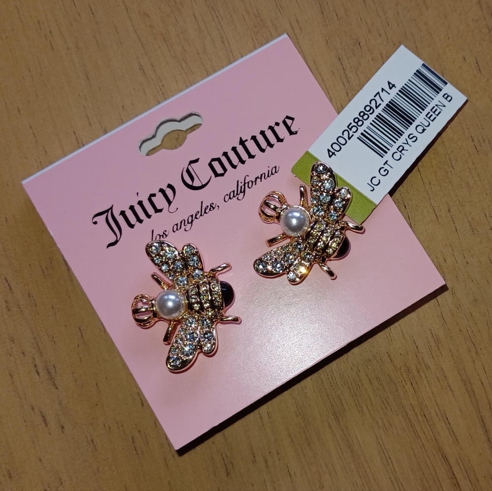 COPY - 👑🐝Juicy Couture Queen Bee Earrings!🥰